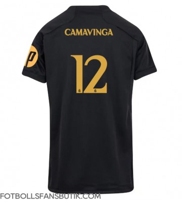 Real Madrid Eduardo Camavinga #12 Replika Tredje Tröja Damer 2023-24 Kortärmad